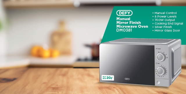 UNBEATABLE VALUE! GET A NEW MICROWAVE FOR UNDER R1000